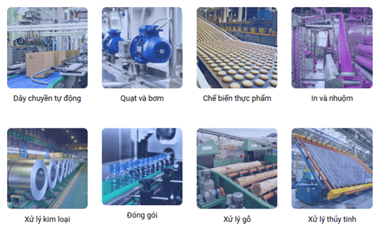 Ứng dụng của biến tần Inovance