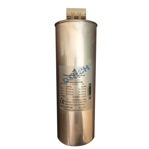 Tụ bù Epcos 3 pha 440V-50Hz-25kVAr, mã sản phẩm MKD440-D-25.0