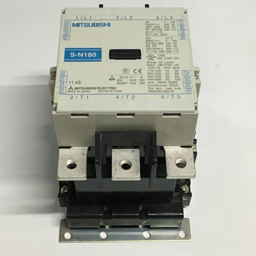 S-N180 AC200V - Contactor (Khởi động từ) Mitsubishi 3P 180A
