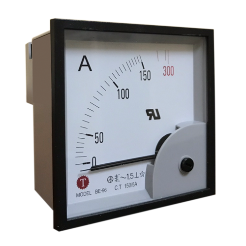 Đồng hồ đo dòng điện (Ampe kế) BE-96 150/5A Taiwan Meter
