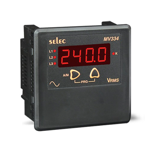 MV334 - Đồng hồ đo Điện áp trung và hạ thế Selec