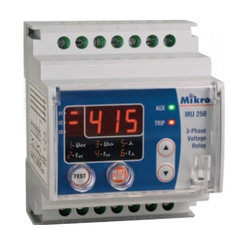 MU250-415V - Rơ le bảo vệ điện áp Mikro