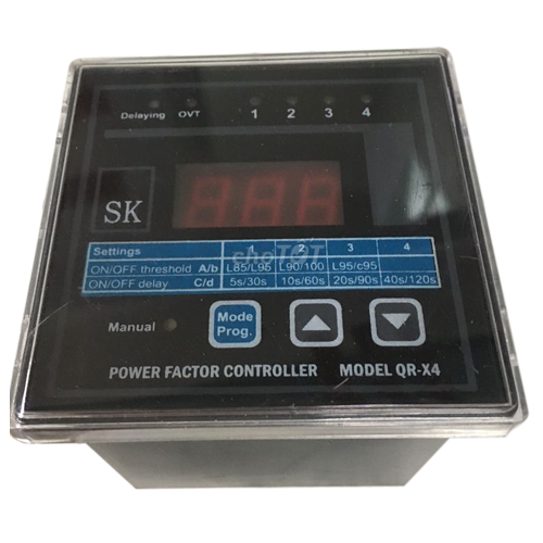 QR-X4 - Bộ điều khiển tụ bù SK 4 cấp