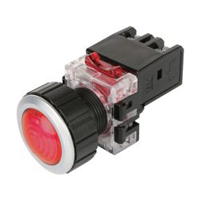 MRP-RD0R - Đèn báo đỏ Hanyoung MRP 12-24V 22mm
