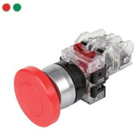 MRE-TR1R - Nút dừng khẩn Hanyoung MRE màu đỏ 1NO-1NC size 22mm