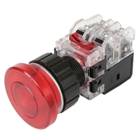MRA-KR1A0R - Nút dừng khẩn Hanyoung MRA đèn đỏ 1NO-1NC size 25mm